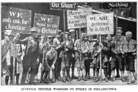 March of Mill Children of 1903, Spargo Bitter Cry of Children, Feb 1906.png
