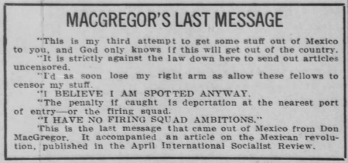 Don MacGregor Last Message, Evansville Press, IN, Apr 4, 1916.png