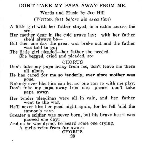 Joe Hill Memorial Edition, LRSB, Don't Take My Papa, March 1916.png