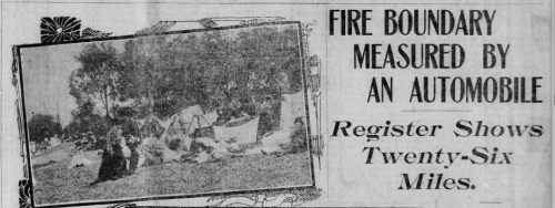 San Francisco Earthquake of 1906, Fire Boundary, SF Call, Apr 23, 1906.png