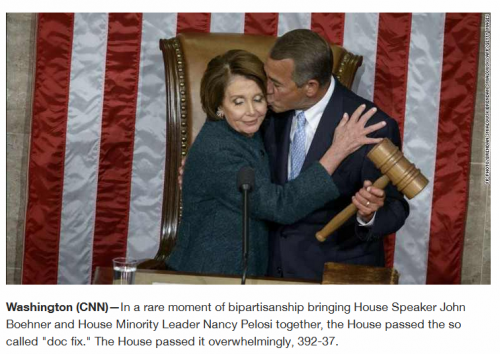 Screenshot -- Boehner Kissing Pelosi -- Upon Passage Of Doc Fix.png